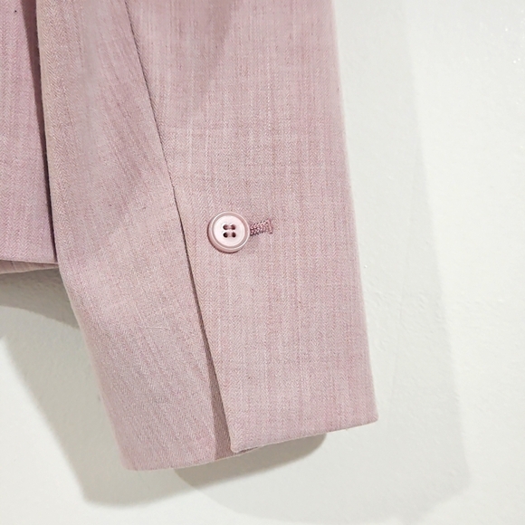 H&M Light Pink Women's Suit Jacket - Picture 4 of 8